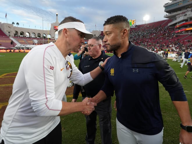 Everything Lincoln Riley said after USC's 49-35 loss to Notre Dame