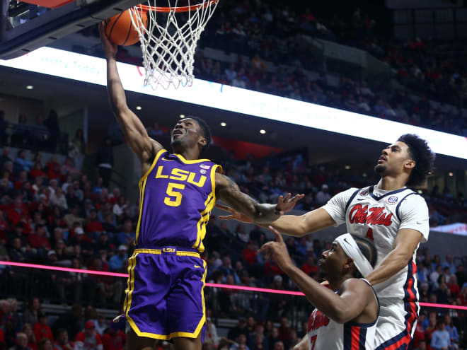 LSU MBB remains winless in SEC play after 77-65 loss to No. 23 Ole Miss