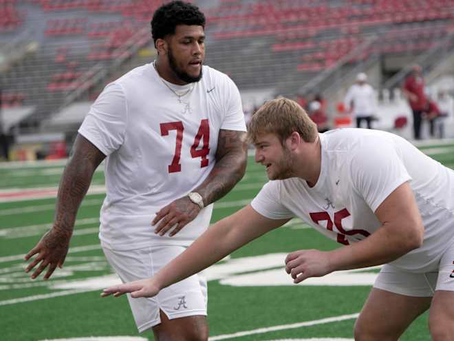 Where Alabama stands at the tackle position without spring additions