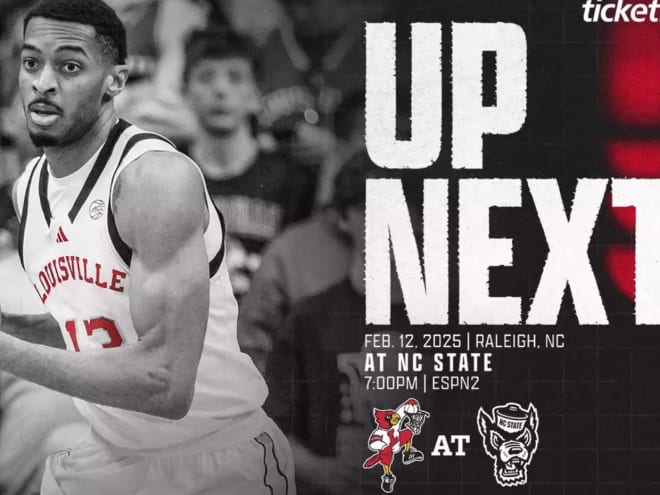 Louisville Travels to NC State on Wednesday