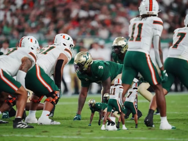 USF Football Falls To No. 8 Miami 50-15