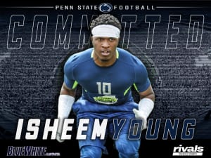 Penn State stays hot, lands Rivals250 DB Isheem Young