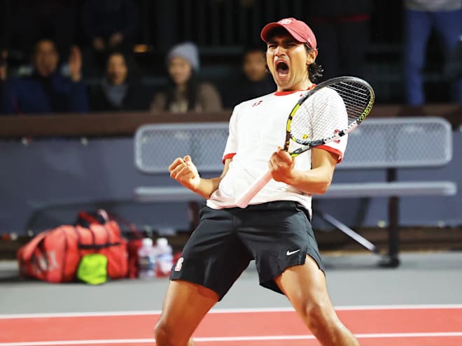 Recap: No. 9 Stanford Men’s Tennis powers past Louisville