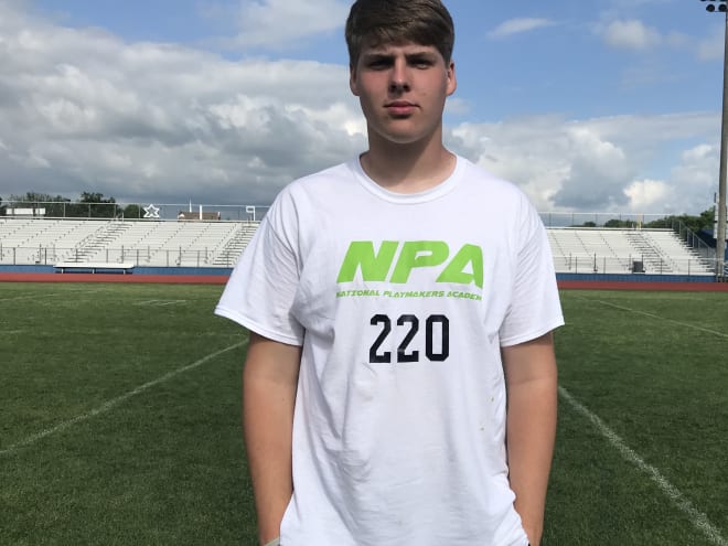 Alabama visit impresses 2021 Tennessee TE Hudson Wolfe