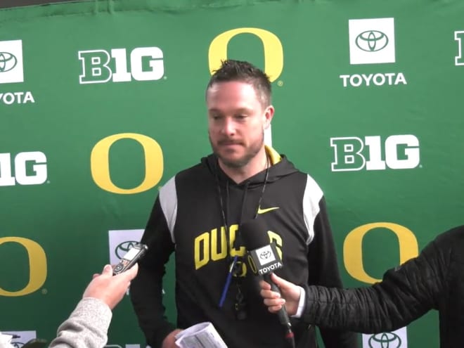 Dan Lanning: "Fields the same size"