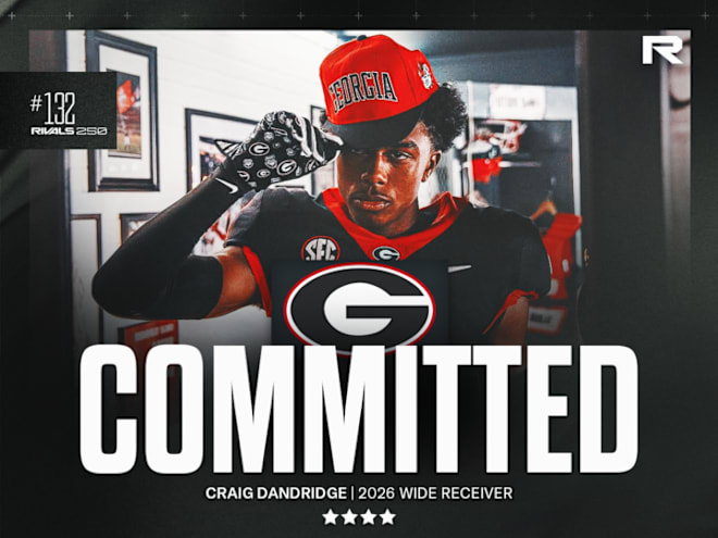 Georgia lands a commitment from blue-chip WR Craig Dandridge Jr.