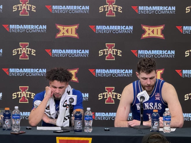 WATCH: Zeke Mayo and Hunter Dickinson talk after ISU loss