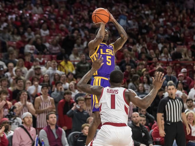 LSU MBB comes up short against Arkansas, 70-58