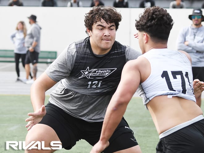 UGA working to get visit from USC O-line commit Elijah Vaikona