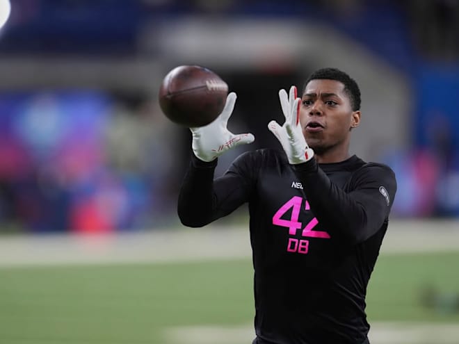 GALLERY: Rayuan Lane III at the NFL Combine