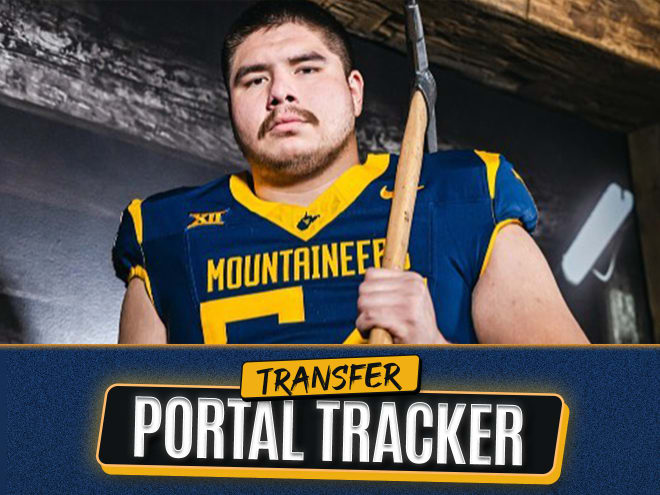 West Virginia football transfer portal tracker