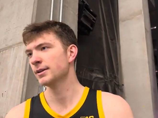 WATCH: Pryce Sandfort Talks Iowa Win Over Nebraska