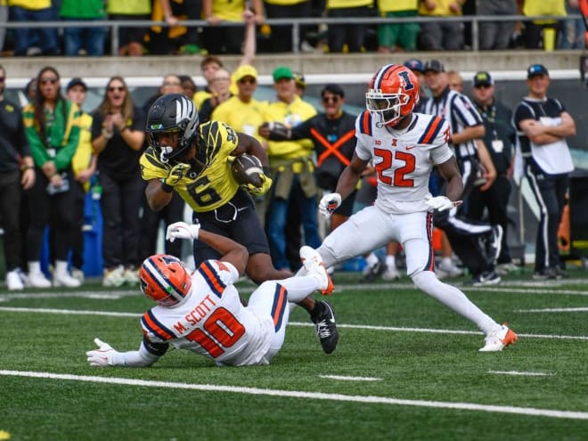 Oregon Offensive Report Card: Illinois