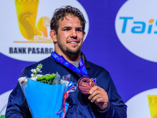Former NC State wrestler Nick Gwiazdowski competes for Olympic spot tonight