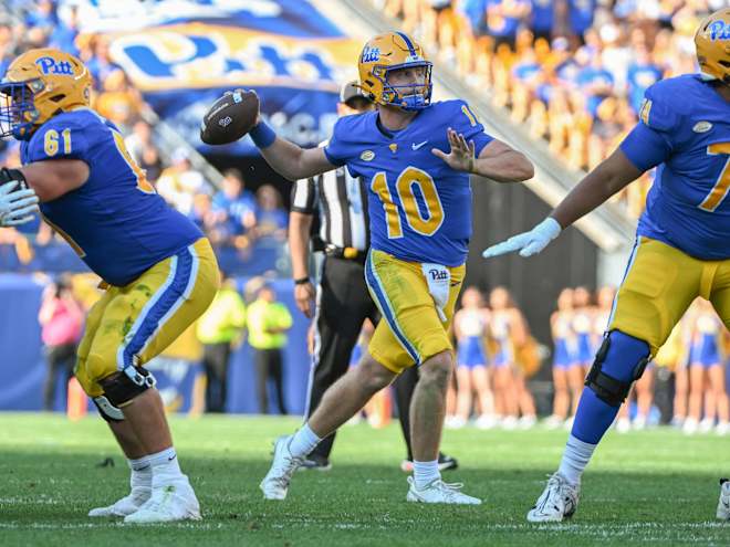 Pitt QB Eli Holstein Taking Control in Year 2 as Starter