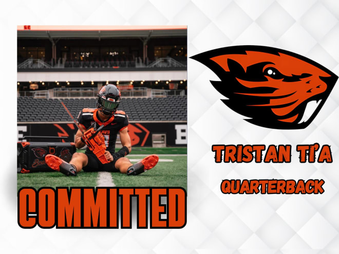 Oregon State QB commit Tristan Ti'a 'excited to start journey' as a Beaver