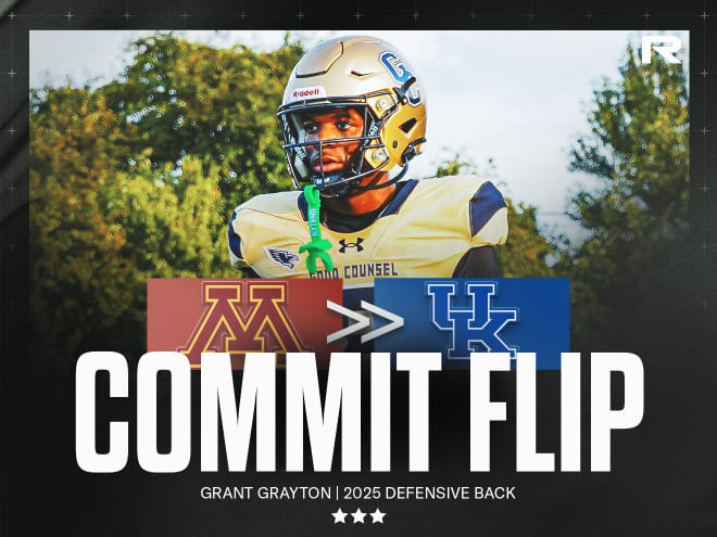 Kentucky flips 2025 three-star CB Grant Grayton from Minnesota