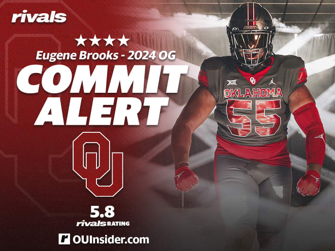 Oklahoma beats Texas for four-star OL Eugene Brooks