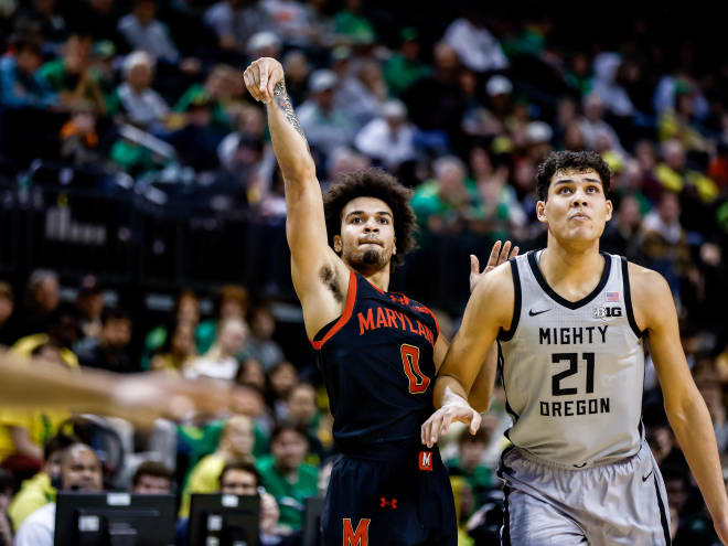 Maryland drops second leg of West Coast trip, falling to Oregon 83-79