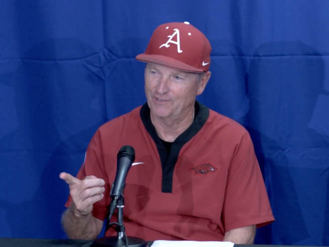 WATCH: Dave Van Horn, players postgame - Arkansas 6, North Dakota State 2