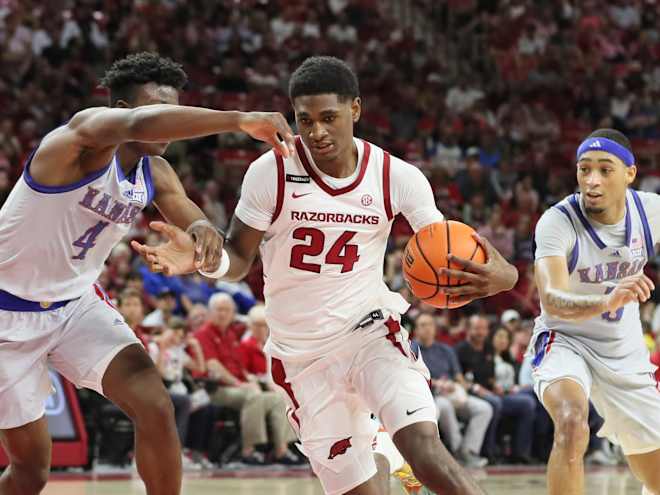 Arkansas to play Kansas in first round of NCAA Tournament