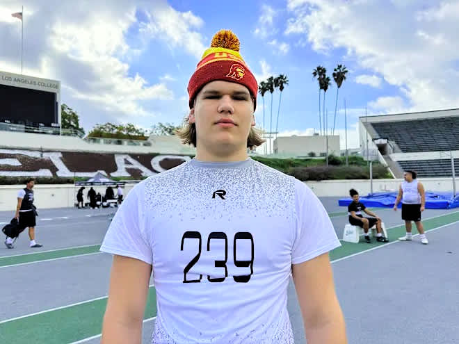 Four-star OT Vlad Dyakonov says USC's recruiting him 'probably the hardest'