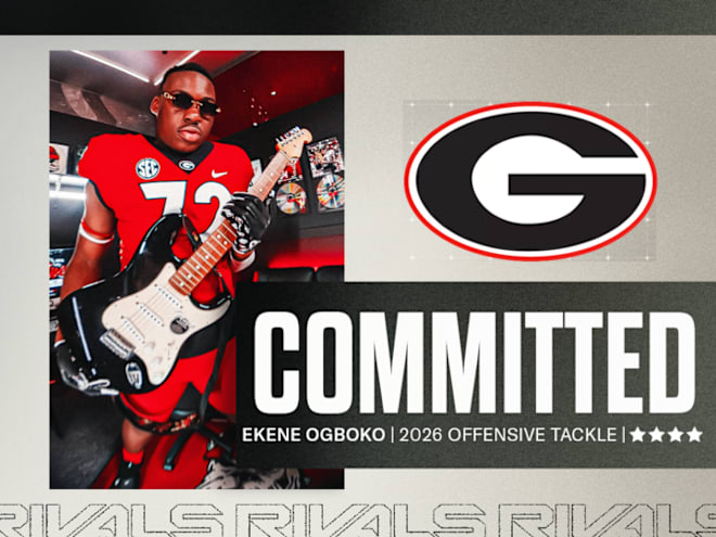 Georgia lands a commitment from legacy four-star recruit OT Ekene Ogboko