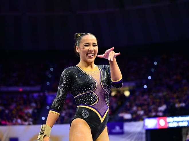 LSU Gymnastics upsets No. 1 Oklahoma, 198.050-197.675