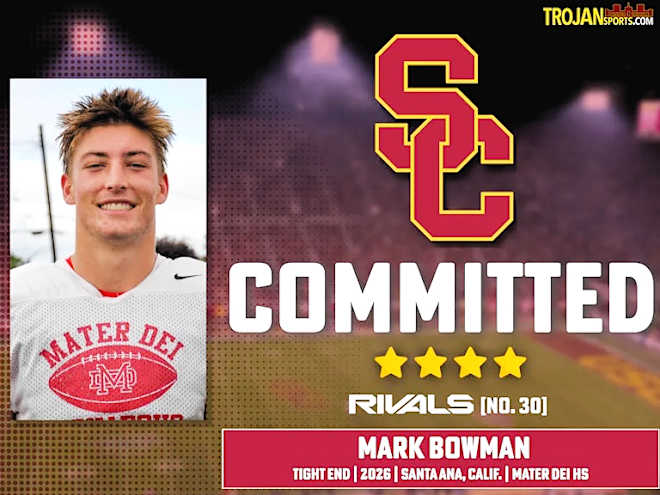 USC beats Georgia, others for four-star TE Mark Bowman
