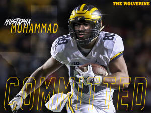 Michigan Football Recruiting: U-M And Mustapha Muhammad Are A Perfect Match