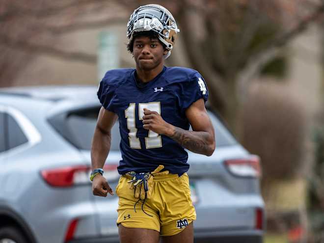 Chat Transcript: Is Notre Dame getting up to speed at WR this spring?