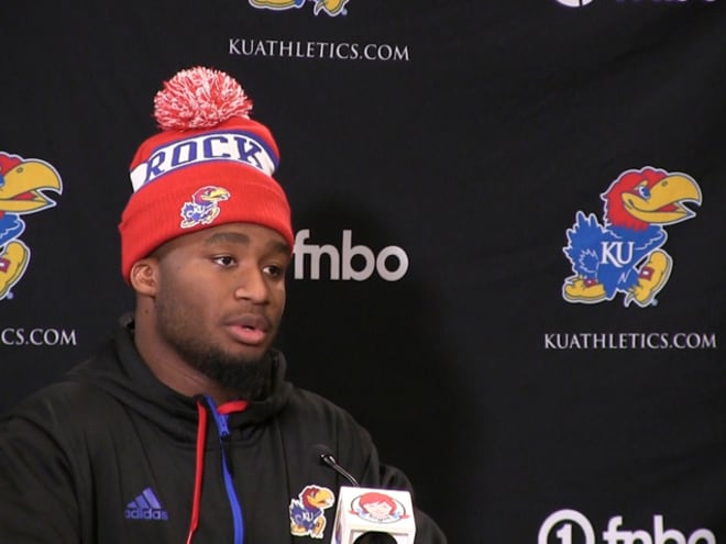 Watch: Devin Neal talks about breaking the KU rushing record