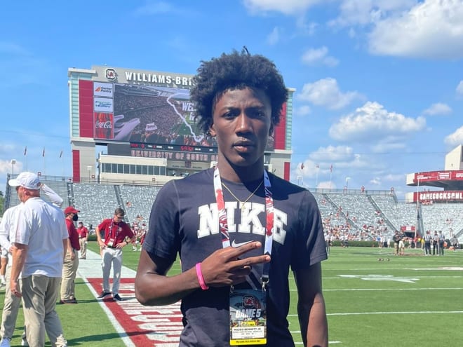 Gamecocks offer Greenville WR Mazeo Bennett during Troy game visit