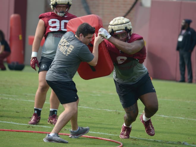 Terrance Knighton excited for the chance to coach FSU DT Darrell Jackson