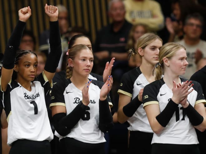 Purdue volleyball swept in sold-out Mackey matchup