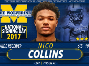 Michigan Football Signee Bio: WR Nico Collins