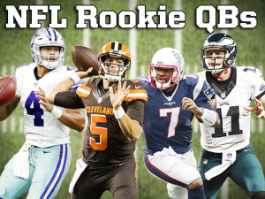 Looking back at the NFL's surprising class of rookie QBs