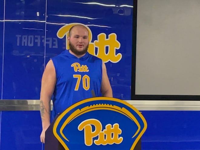 Pitt OT Ryan Baer Stepping Up, Shouldering Blame