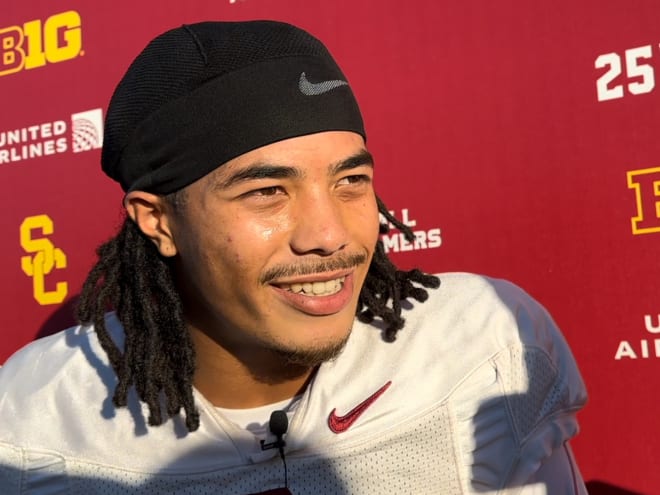 WATCH: Interviews with USC's offensive players after practice Tuesday