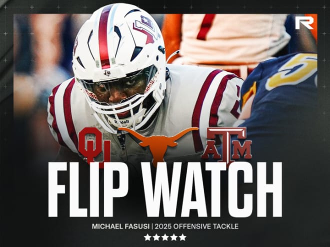 Texas, Texas A&M aiming to move five-star OT Michael Fasusi off Oklahoma