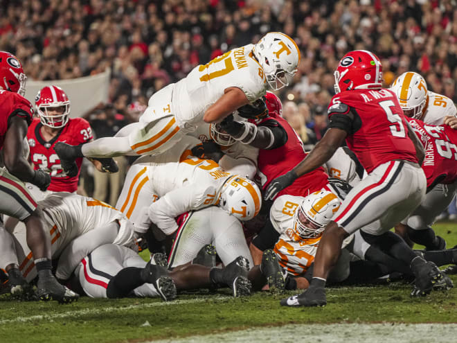 Miles Kitselman details first half touchdown run in Vols' loss at Georgia