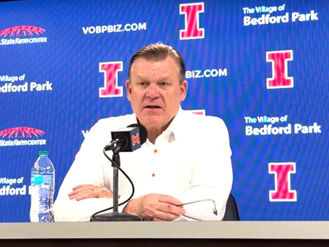 Watch:  Illini post game press conference vs. Ohio State