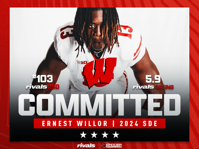 Rivals250 DE Ernest Willor signs with Wisconsin