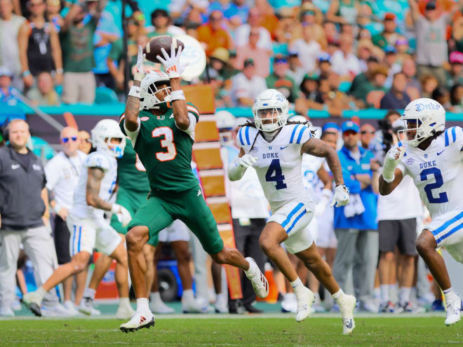 Duke falls on wrong end of rollercoaster game at Miami