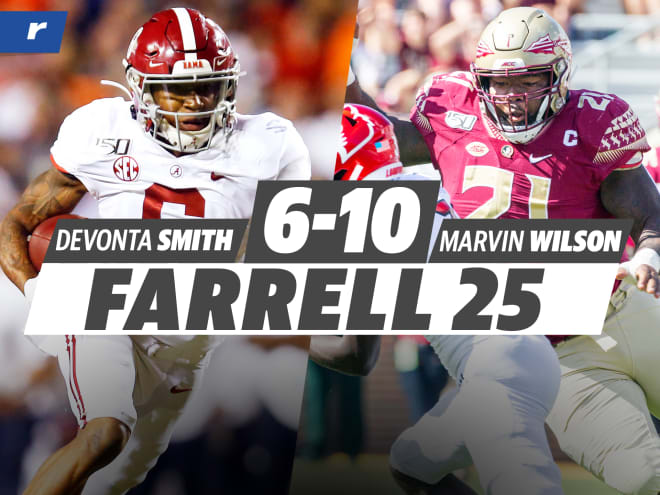 Farrell 25: College football's top players, Nos. 6-10