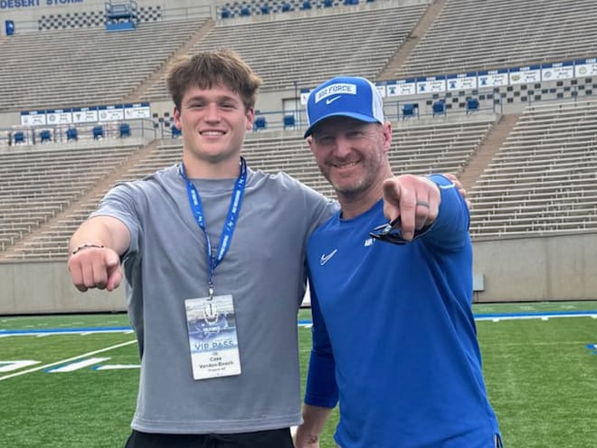 2026 QB Case Vanden Bosch commits to Air Force
