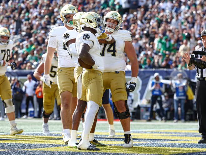 Game balls to Schrauth, Sneed and Leonard in Notre Dame's rout of Navy