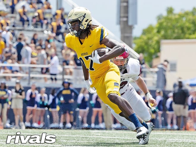 Top 20 WR James Madison sets commitment date, June official visits