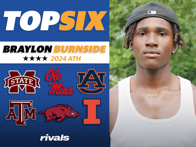 Four-star athlete Braylon Burnside details his top-six schools