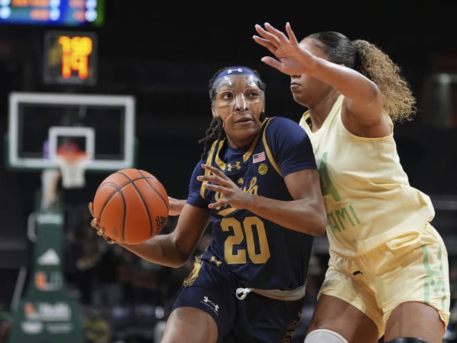 King and the Irish defense rule in No. 1 Notre Dame WBB's stifling of Miami